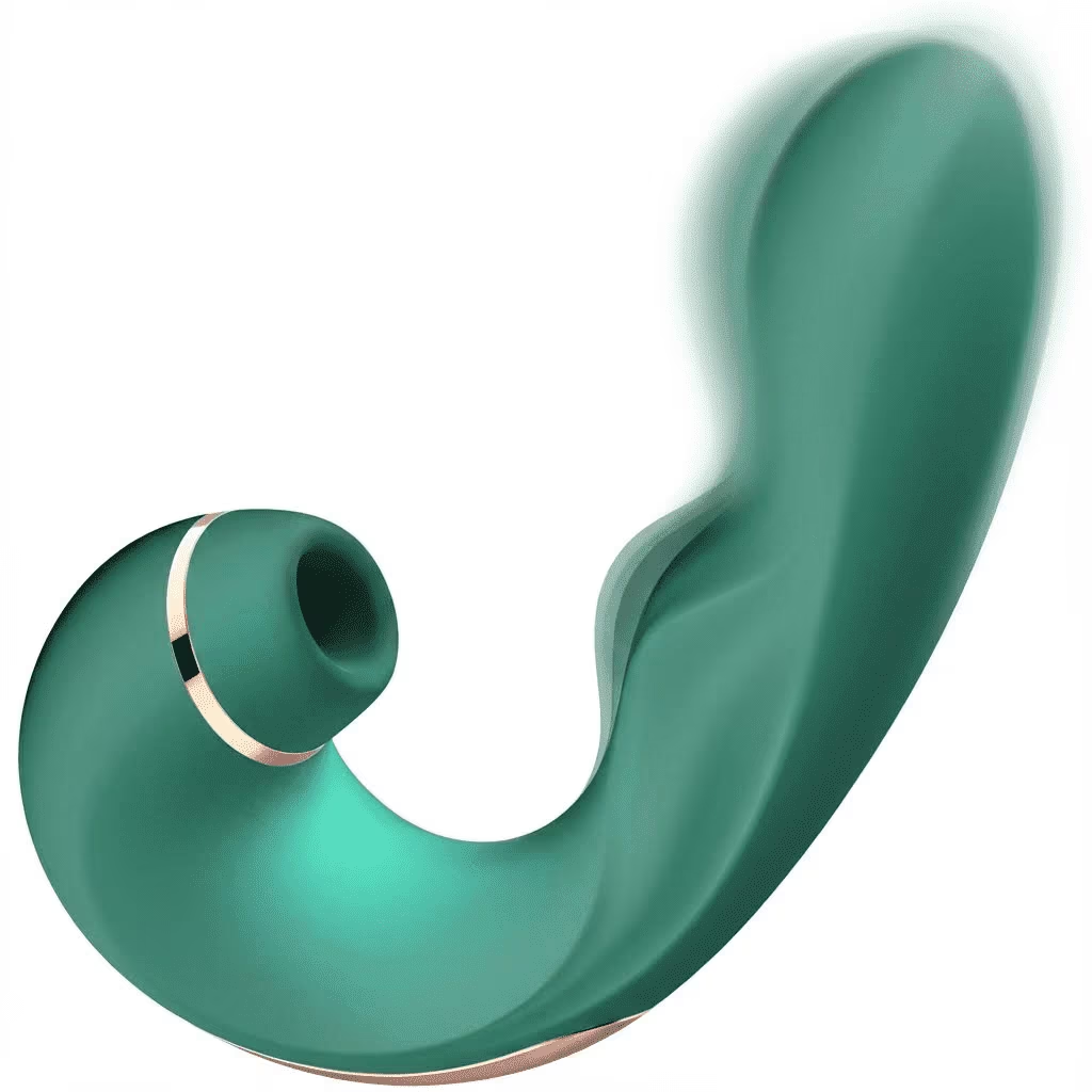 OCTMOM Vibrator for Women, Adjustable, Green, 1 Count